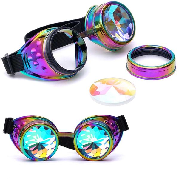 sunglasses feitong summer sun glasses womens man colorful rave festival party edm diffracted lens 2021, White;black
sunglasses feitong summer sun glasses womens man colorful rave festival party edm diffracted lens 2021, White;black