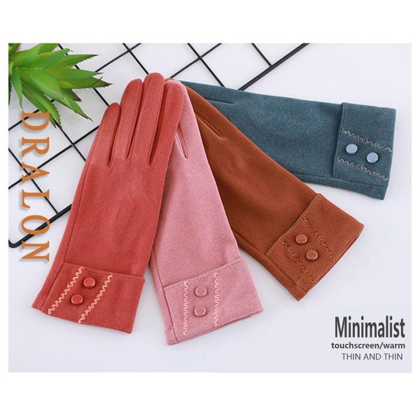 five fingers gloves 2021 winter female double thick plush wrist warm cashmere cute mittens women color suede leather touch screen index fing, Blue;gray
five fingers gloves 2021 winter female double thick plush wrist warm cashmere cute mittens women color suede leather touch screen index fing, Blue;gray