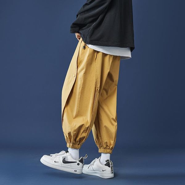 men's pants lantern loose large high street harlan legged radish in spring and autumn, Black
men's pants lantern loose large high street harlan legged radish in spring and autumn, Black
