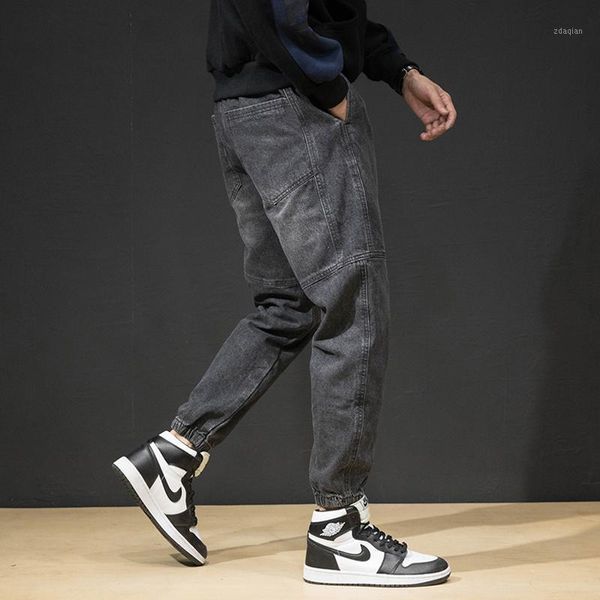 japanese style fashion men jeans black gray embroidery spliced designer harem cargo pants hip hop joggers men's, Blue
japanese style fashion men jeans black gray embroidery spliced designer harem cargo pants hip hop joggers men's, Blue