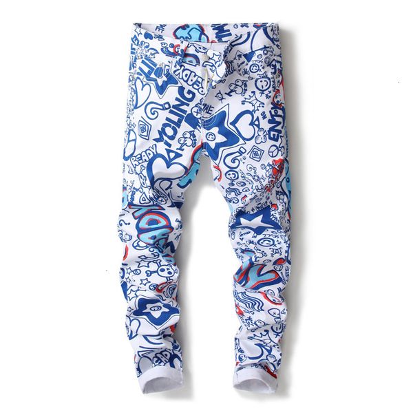 2021 men's male casual letters 3d printed jeans fashion colored blue white slim ny denim pants trousers jb9e
2021 men's male casual letters 3d printed jeans fashion colored blue white slim ny denim pants trousers jb9e
