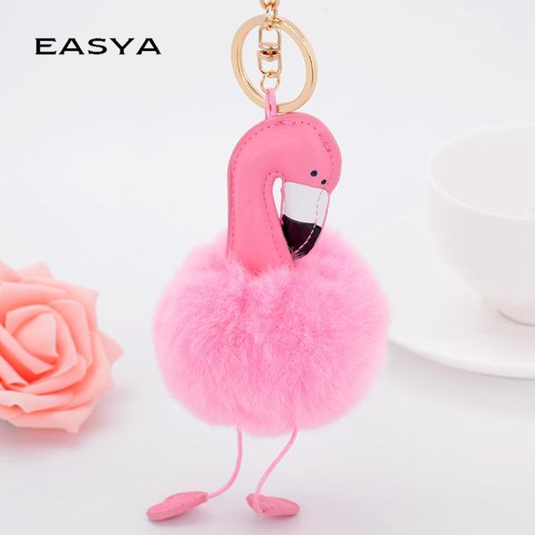 keychains easya handmade cute pompon women bag pink flamingo keychain fur charm handbag pendant accessories boutique gift, Silver
keychains easya handmade cute pompon women bag pink flamingo keychain fur charm handbag pendant accessories boutique gift, Silver