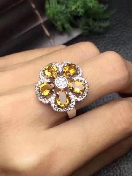cluster rings natural and real citrine gemstone for women 925 sterling silver jewelry ring wedding anniversary party, Golden;silver
cluster rings natural and real citrine gemstone for women 925 sterling silver jewelry ring wedding anniversary party, Golden;silver