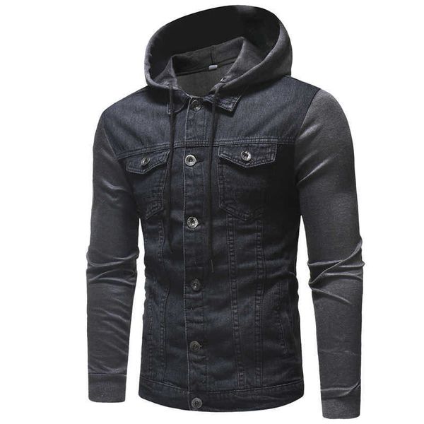 men's jackets autumn mens denim jacket men trendy fashion thin ripped streetwear hoodie coats male cowboy jeans outerwear mv5u kjzm, Black;brown
men's jackets autumn mens denim jacket men trendy fashion thin ripped streetwear hoodie coats male cowboy jeans outerwear mv5u kjzm, Black;brown