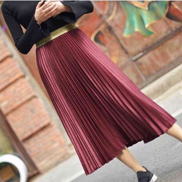 spring arrival vintage velvet pleated skirt metallic feel faldas largas elegantes 12 colors available 210527, Black
spring arrival vintage velvet pleated skirt metallic feel faldas largas elegantes 12 colors available 210527, Black