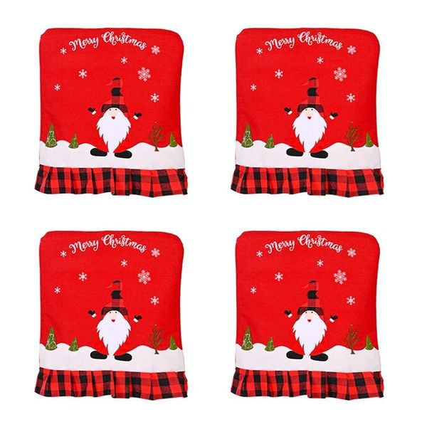 chair covers christmas covers, set of 4 santa claus hat back for home kitchen decoration
chair covers christmas covers, set of 4 santa claus hat back for home kitchen decoration