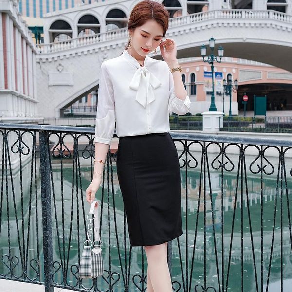 women's blouses & shirts summer fashion women work white office ladies 2 piece skirt and sets half sleeve ol styles
women's blouses & shirts summer fashion women work white office ladies 2 piece skirt and sets half sleeve ol styles