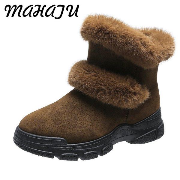 boots winter women 2021 snow ankle warm fur shoes women's flat heel designed woman, Black
boots winter women 2021 snow ankle warm fur shoes women's flat heel designed woman, Black