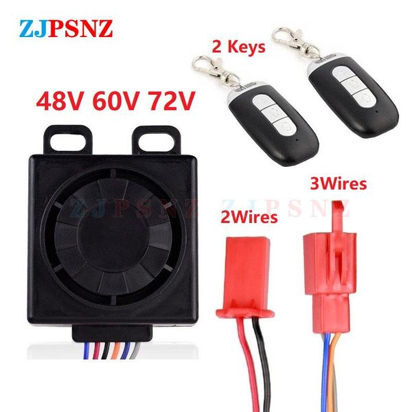 theft protection ebike alarm system 48v 60v 72v with two switches for electric bicycle scooter motorcycle tricycle brushless controller
theft protection ebike alarm system 48v 60v 72v with two switches for electric bicycle scooter motorcycle tricycle brushless controller