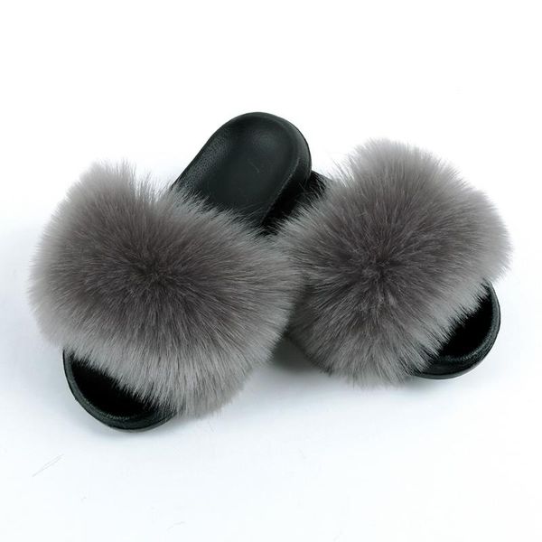 slippers women summer furry fur flat non-slip solid real slides fluffy ladies shoes woman home slipper, Black
slippers women summer furry fur flat non-slip solid real slides fluffy ladies shoes woman home slipper, Black