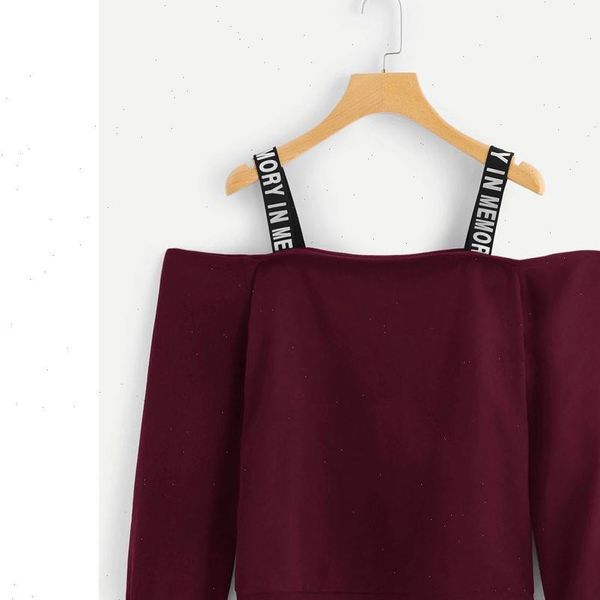women hoodies sweatshirt off shoulder cropped hoodie long sleeve sweatshirt letter print camis pullover blusas 20, Black
women hoodies sweatshirt off shoulder cropped hoodie long sleeve sweatshirt letter print camis pullover blusas 20, Black