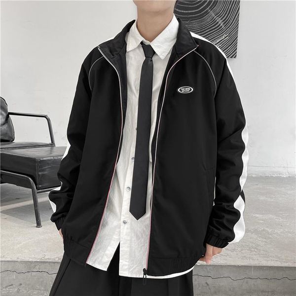 men's jackets korean college style men fashions windbreaker hip hop coats male loose large size harajuku high street print coatss 2021, Black;brown
men's jackets korean college style men fashions windbreaker hip hop coats male loose large size harajuku high street print coatss 2021, Black;brown