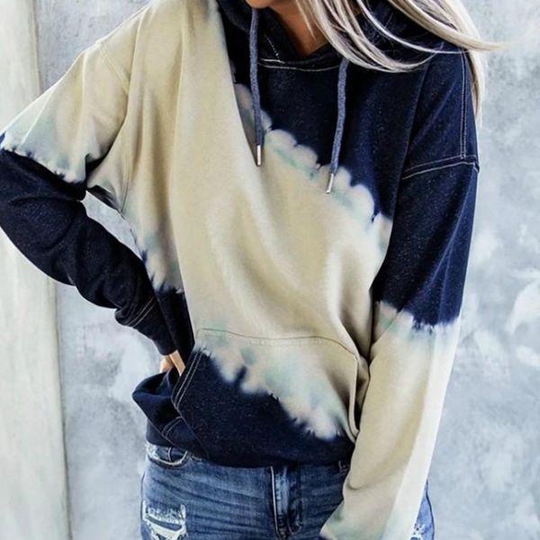 women's hoodies & sweatshirts autumn casual women ladies tie dye print colorful pullover long sleeve loose fashion clothes hooded top, Black
women's hoodies & sweatshirts autumn casual women ladies tie dye print colorful pullover long sleeve loose fashion clothes hooded top, Black
