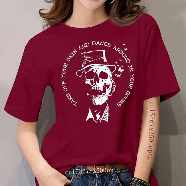 women's t-shirt tom waits dance around in your bones t shirt good quality brand cotton summer style cool shirts basic, White
women's t-shirt tom waits dance around in your bones t shirt good quality brand cotton summer style cool shirts basic, White