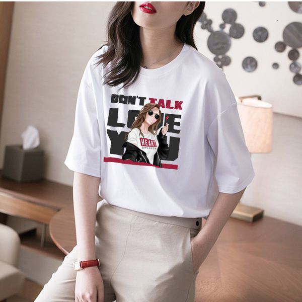 2021 new harajuku sweet letter printing tshirt female cotton fashion summer korean style loose fine white graph tees schoolgirl y0q6
2021 new harajuku sweet letter printing tshirt female cotton fashion summer korean style loose fine white graph tees schoolgirl y0q6