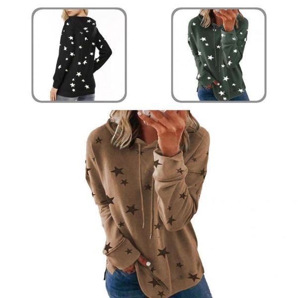 women's hoodies & sweatshirts all match fabulous wear-resistant autumn hoodie simple star pattern for home, Black
women's hoodies & sweatshirts all match fabulous wear-resistant autumn hoodie simple star pattern for home, Black
