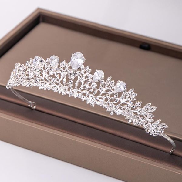 hair clips & barrettes silver color flower zircon rhinestone tiara crowns bridal accessories wedding headpiece ornaments bride crown, Golden;silver
hair clips & barrettes silver color flower zircon rhinestone tiara crowns bridal accessories wedding headpiece ornaments bride crown, Golden;silver