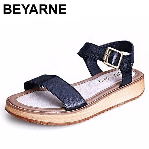 dress shoes beyarne lady genuine full grain leather buckle plus size4243 platform low heels sandals summer style, Black
dress shoes beyarne lady genuine full grain leather buckle plus size4243 platform low heels sandals summer style, Black