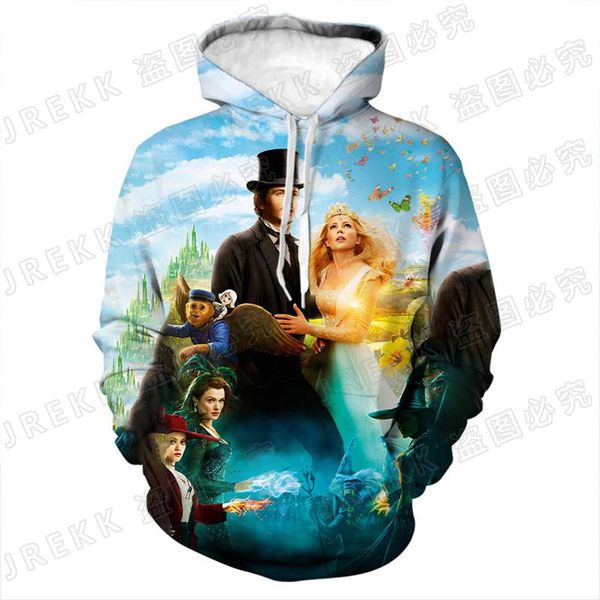 men's hoodies & sweatshirts fashion streetwear men women children oz the great and powerful 3d print pullover long sleeve, Black
men's hoodies & sweatshirts fashion streetwear men women children oz the great and powerful 3d print pullover long sleeve, Black
