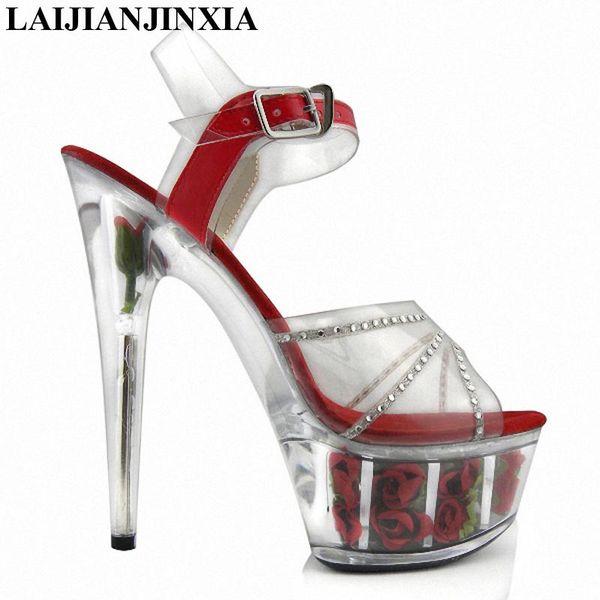 dress shoes laijianjinxia clear crystal 15cm super high heel sandals platforms pole dance / performance model shoes, wedding, Black
dress shoes laijianjinxia clear crystal 15cm super high heel sandals platforms pole dance / performance model shoes, wedding, Black