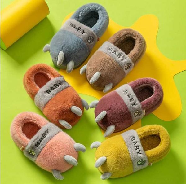 slipper autumn and winter 2021 cute cartoon tiger claw boys girls cotton slippers warm home indoor children' shoes, Black;grey
slipper autumn and winter 2021 cute cartoon tiger claw boys girls cotton slippers warm home indoor children' shoes, Black;grey