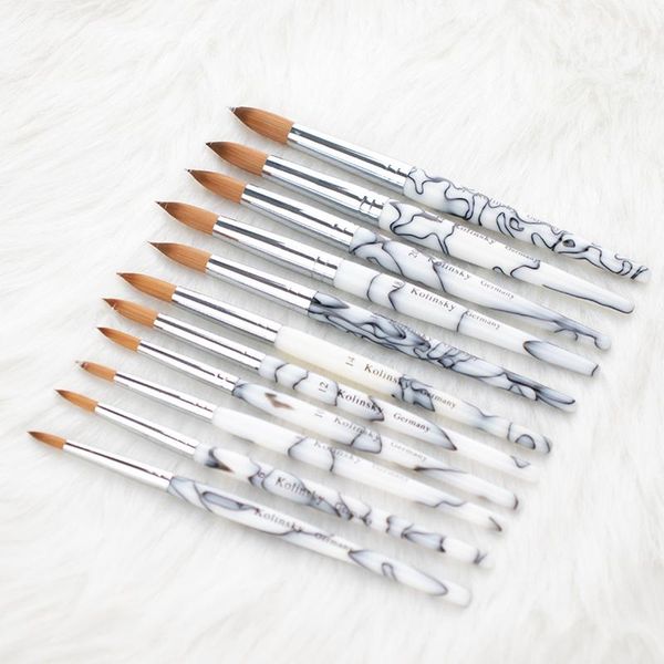 nail brushes print kolinsky acrylic pen paint art tool polish brush set painting for gel builder, Yellow
nail brushes print kolinsky acrylic pen paint art tool polish brush set painting for gel builder, Yellow