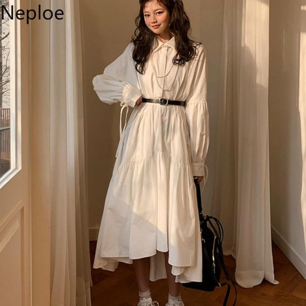 casual dresses neploe korean chic women dress summer 2021 retro turn-down collar long sleeve vestidos loose drawstring solid 44572, Black;gray
casual dresses neploe korean chic women dress summer 2021 retro turn-down collar long sleeve vestidos loose drawstring solid 44572, Black;gray