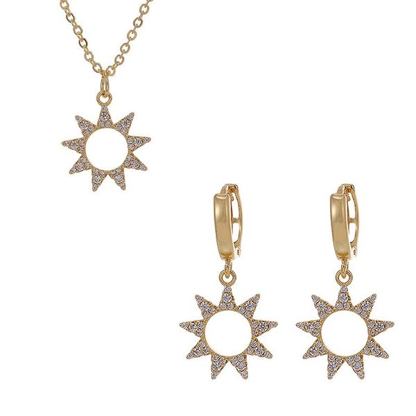 earrings & necklace design diy handmade jewelry set for women geometric round hollow dangle fashion zircon pendant choker, Silver
earrings & necklace design diy handmade jewelry set for women geometric round hollow dangle fashion zircon pendant choker, Silver