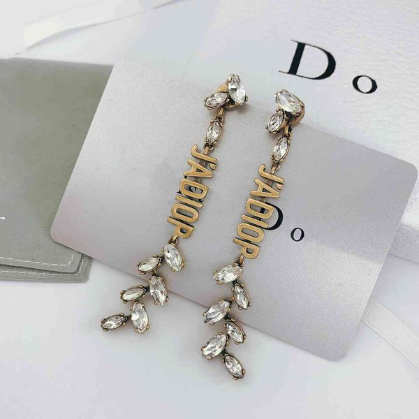 factory specials aa designer dijia's 20-year autumn and winter new eye stone super fairy long tassel rhinestone advanced earrings dtfr, Golden
factory specials aa designer dijia's 20-year autumn and winter new eye stone super fairy long tassel rhinestone advanced earrings dtfr, Golden