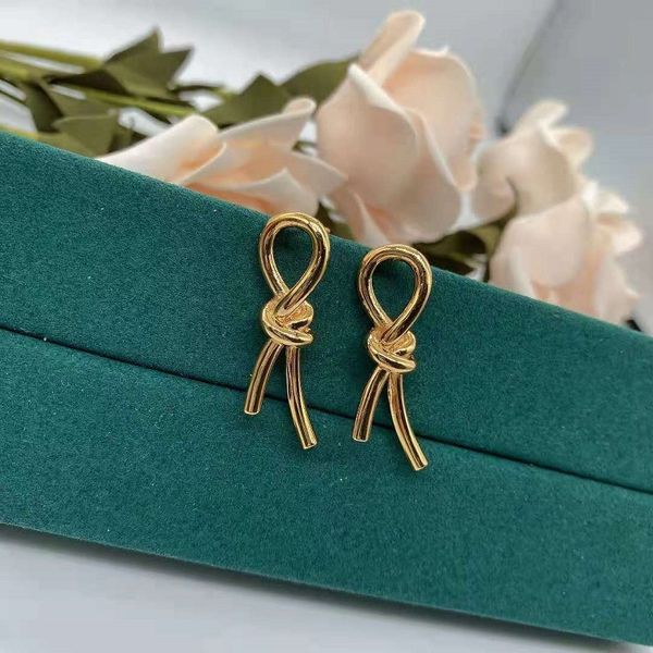 70% off luxury jewelry saijia knot brass earrings 2021 fashion simple earrings female 925 silver needle, Golden
70% off luxury jewelry saijia knot brass earrings 2021 fashion simple earrings female 925 silver needle, Golden