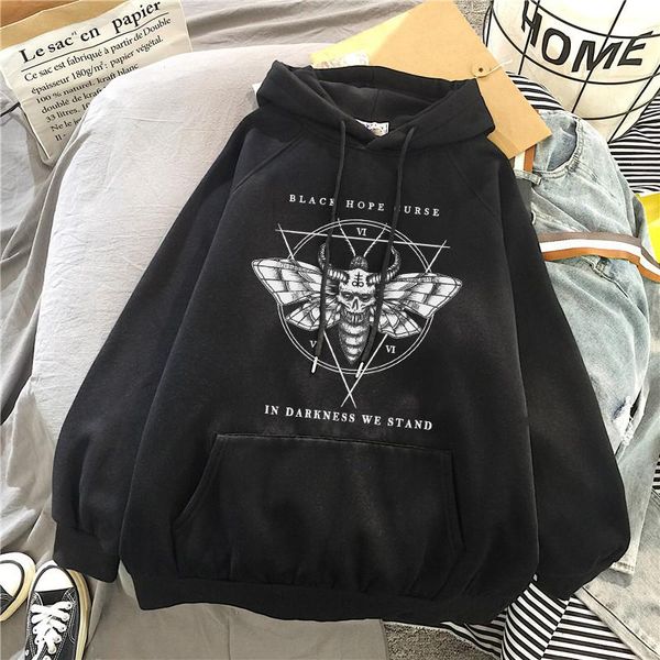 women's hoodies & sweatshirts devil winter dark punk female vintage harajuku casual fashion cartoon print plus size loose gothic hooded, Black
women's hoodies & sweatshirts devil winter dark punk female vintage harajuku casual fashion cartoon print plus size loose gothic hooded, Black