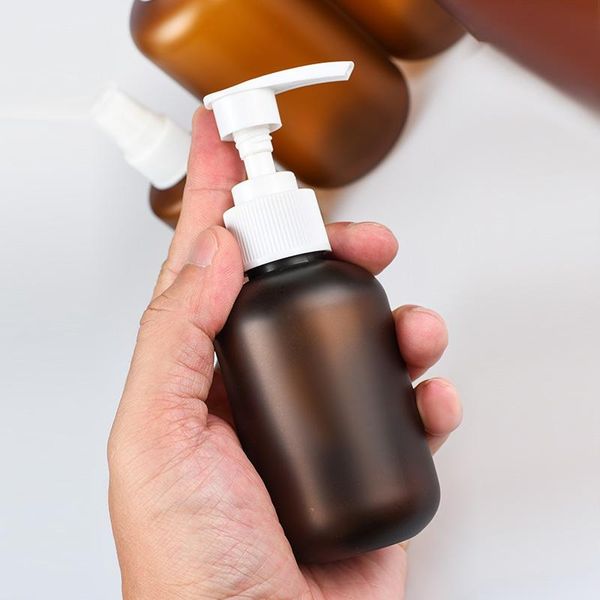 storage bottles & jars 50pcs 120ml 250ml 500ml 8oz cosmetic packaging container body shampoo amber brown pet plastic bottle with bamboo loti
storage bottles & jars 50pcs 120ml 250ml 500ml 8oz cosmetic packaging container body shampoo amber brown pet plastic bottle with bamboo loti