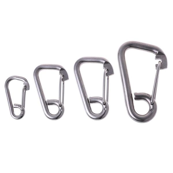 cords, slings and webbing 304 stainless steel snap hook carabiner fast hang pet chain buckle keychain outdoor climbing equipment
cords, slings and webbing 304 stainless steel snap hook carabiner fast hang pet chain buckle keychain outdoor climbing equipment