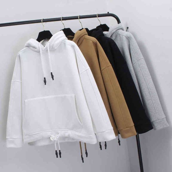 hoodies plush thickened drawstring hooded pullover women's autumn and winter korean bf loose thin student sweater jacket fashion, Black
hoodies plush thickened drawstring hooded pullover women's autumn and winter korean bf loose thin student sweater jacket fashion, Black