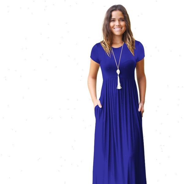 summer dress women royal blue 8 colors s 2xl plus size long dresses 2021 new spring short sleeve pockets chic dress vestidos, Black;gray
summer dress women royal blue 8 colors s 2xl plus size long dresses 2021 new spring short sleeve pockets chic dress vestidos, Black;gray