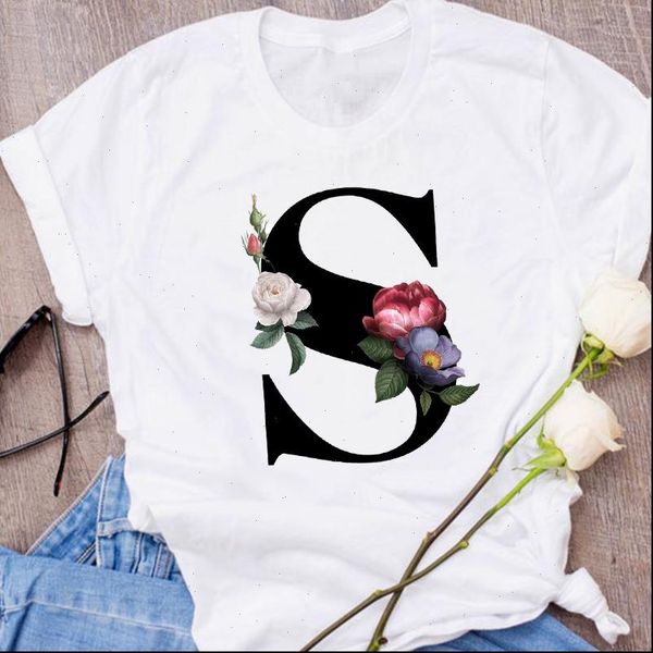 women graphic letter s flower short sleeve girl clothes 90s lady clothing female tees print t shirt womens t shirt, White
women graphic letter s flower short sleeve girl clothes 90s lady clothing female tees print t shirt womens t shirt, White