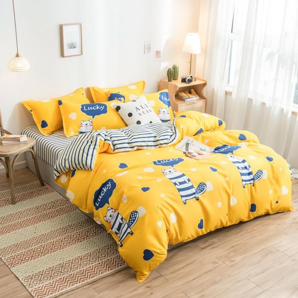 bedding sets set 240x220 king size duvet cover with pillowcase cartoon quilt bed linen sheet single double
bedding sets set 240x220 king size duvet cover with pillowcase cartoon quilt bed linen sheet single double