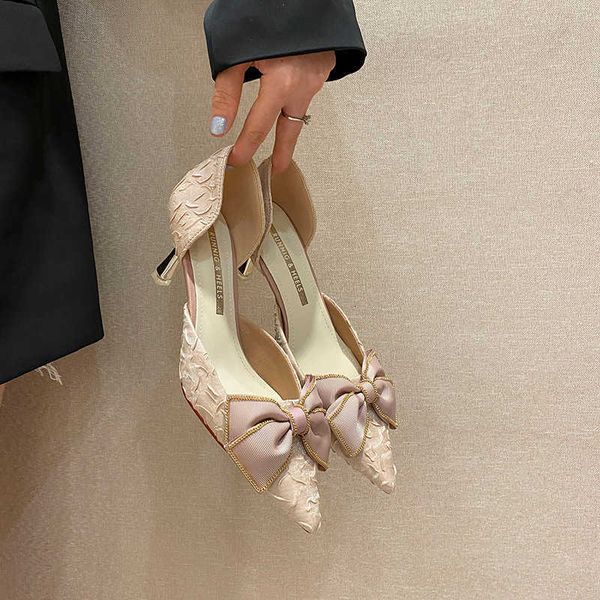 women's sandals 668-23 high heel's spring and summer 2022 bow hollow trend fairy daily casual single shoes, Black
women's sandals 668-23 high heel's spring and summer 2022 bow hollow trend fairy daily casual single shoes, Black