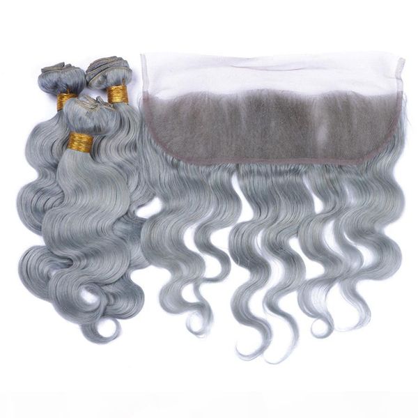 8a new gray hair weave with 13x4 ear to ear lace frontal closure sliver grey body wave virgin human hair bundles, Black
8a new gray hair weave with 13x4 ear to ear lace frontal closure sliver grey body wave virgin human hair bundles, Black