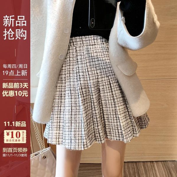 skirts skirt women's style autumn / winter 2021 with slim waisted short retro high waist plaid pleated, Black
skirts skirt women's style autumn / winter 2021 with slim waisted short retro high waist plaid pleated, Black