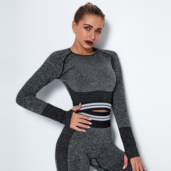 yoga outfits workout shirts for women long sleeve seamless sports tights quick-drying crop breathable hollow wear1, White;red
yoga outfits workout shirts for women long sleeve seamless sports tights quick-drying crop breathable hollow wear1, White;red