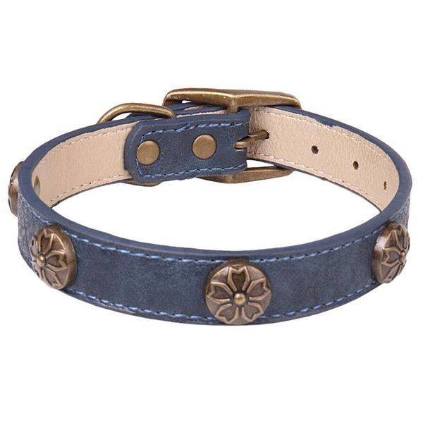 artificial leather dog collar for small dogs cherry blossom carving chihuahua puppy cat pet collars with metal adjust buckle
artificial leather dog collar for small dogs cherry blossom carving chihuahua puppy cat pet collars with metal adjust buckle