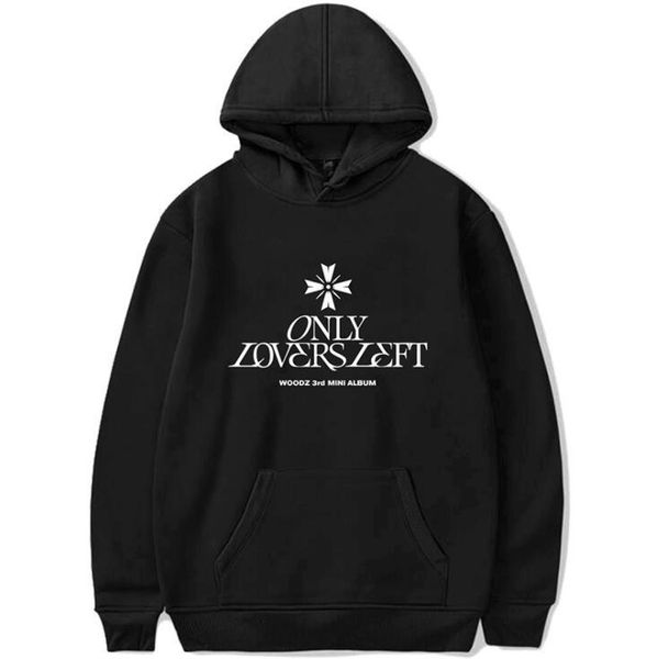 women's hoodies & sweatshirts woodz lovers left same printing pullover loose kpop fleece/thin sweatshirt 6 colors, Black
women's hoodies & sweatshirts woodz lovers left same printing pullover loose kpop fleece/thin sweatshirt 6 colors, Black