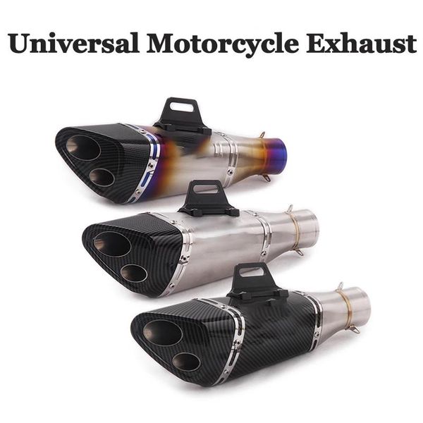 motorcycle exhaust system 38-51mm for muffler pipe with db killer pitbike nc700 benelli r3 gsr 600 cb650f r77 cafe
motorcycle exhaust system 38-51mm for muffler pipe with db killer pitbike nc700 benelli r3 gsr 600 cb650f r77 cafe