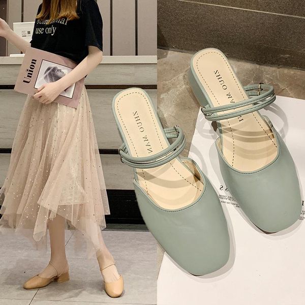 slippers ladies shoes baotou sandals and fashion outside wear thick heel casual sandalsand slipperswild high heels, Black
slippers ladies shoes baotou sandals and fashion outside wear thick heel casual sandalsand slipperswild high heels, Black