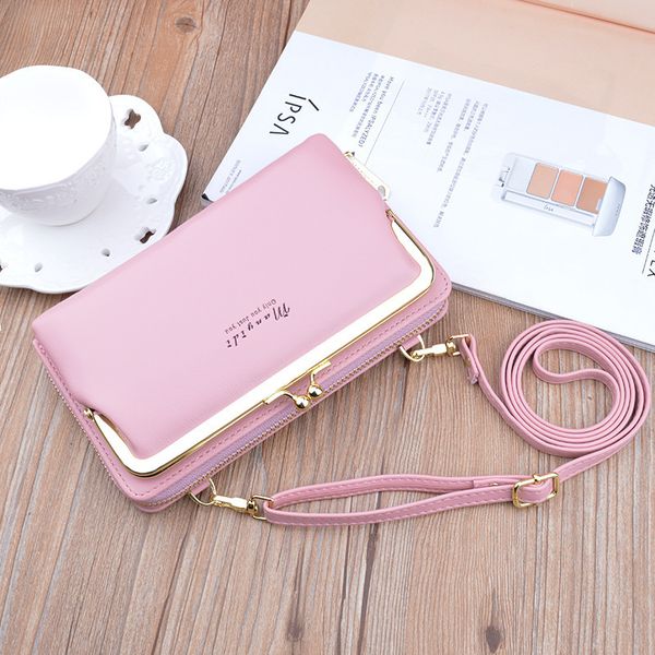 mobile purse women's long zipper shoulder bag slant bag new fashion simple key zero wallet, Red;black
mobile purse women's long zipper shoulder bag slant bag new fashion simple key zero wallet, Red;black