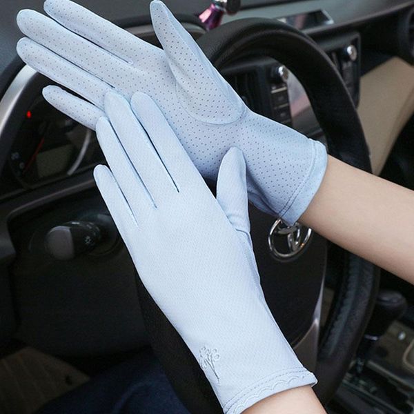 five fingers gloves 1pair sun protection sunscreen fashion silk uv resistant summer thin solid color, Blue;gray
five fingers gloves 1pair sun protection sunscreen fashion silk uv resistant summer thin solid color, Blue;gray