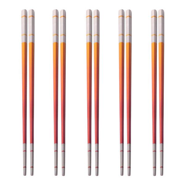 chopsticks 5 pairs stainless steel portable chinese non-slip set colorful reusable sushi chop stick cutlery
chopsticks 5 pairs stainless steel portable chinese non-slip set colorful reusable sushi chop stick cutlery
