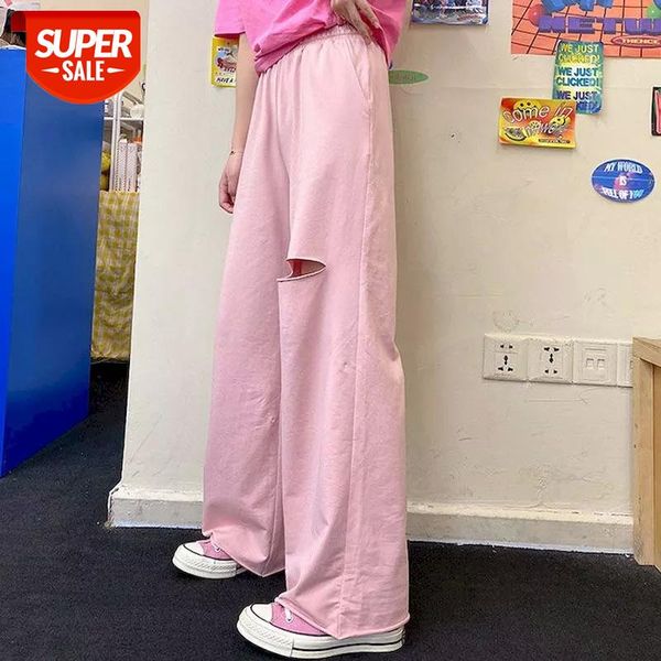 thin jogger high waist hole pants women sweatpants korean style plus size 2020 wide leg loose sweat pants ankle-length #xj1w, Black;white
thin jogger high waist hole pants women sweatpants korean style plus size 2020 wide leg loose sweat pants ankle-length #xj1w, Black;white
