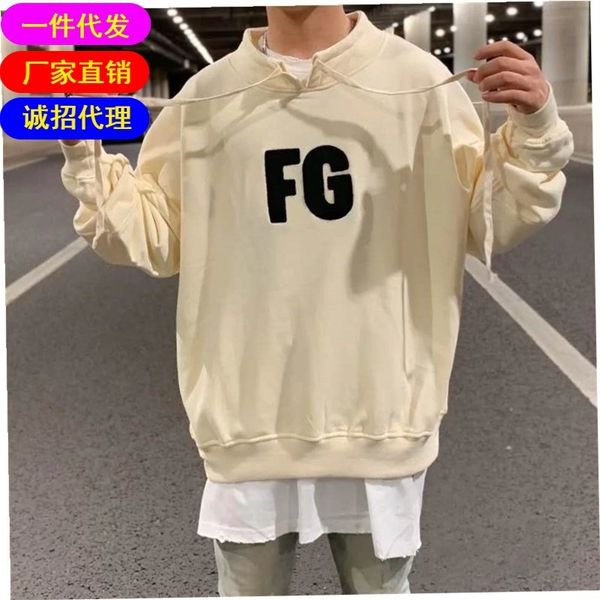 feel of god season 6 main line fg rich drawstring loose stand collar th sweater coat fog high street fashion goods, Black
feel of god season 6 main line fg rich drawstring loose stand collar th sweater coat fog high street fashion goods, Black